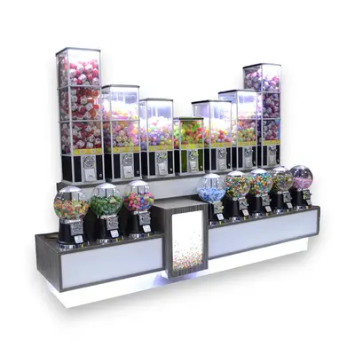 CANDY DROP CD141 - Coin Operated Vending Machine Station (Refurbished)