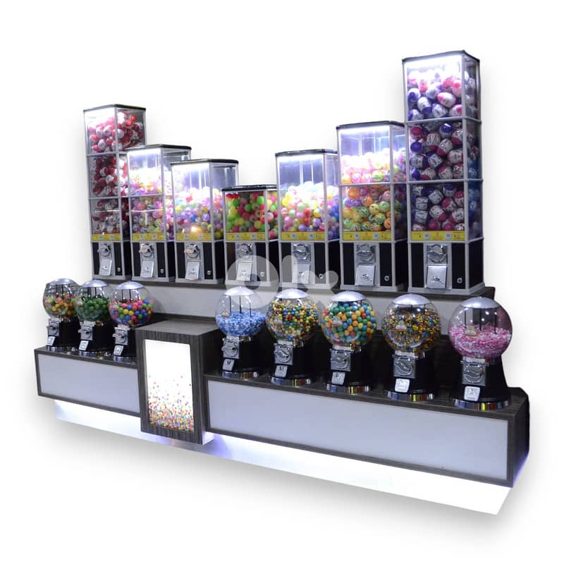 CANDY DROP CD141 - Coin Operated Vending Machine Station (Refurbished) 1