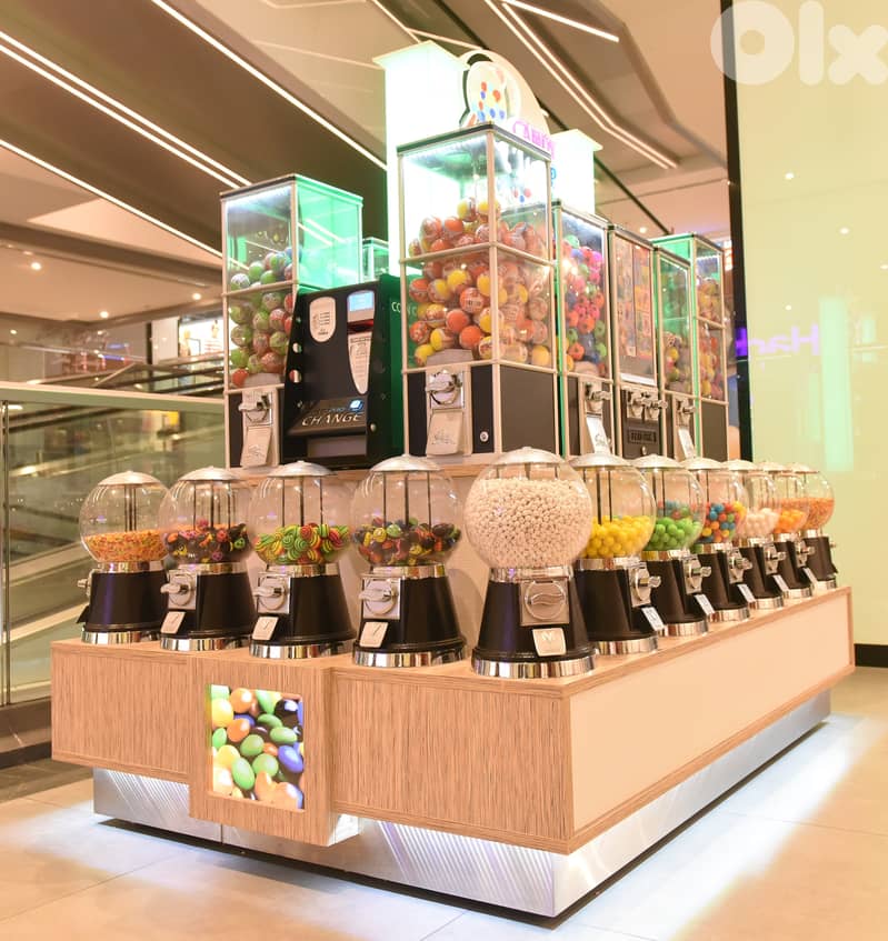 CANDY DROP CD312-Coin Operated Vending Machine Station (Refurbished) 3