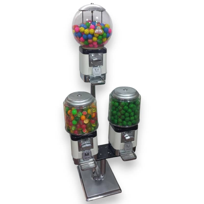 TRIPLE HEAD VENDING MACHINE - Coin Operated (Refurbished) 2