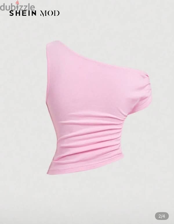 shein mod pink top 1