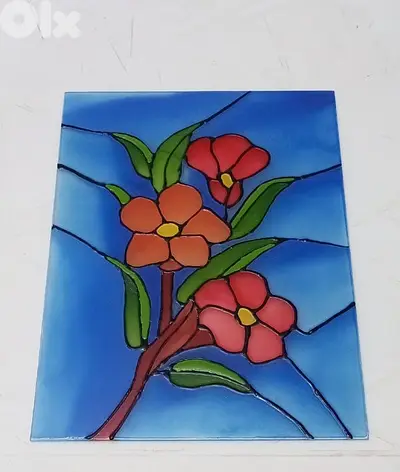 vitrail painting size A3