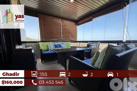 Ghadir 155m2 | Panoramic View | High End | Well Maintained | EH