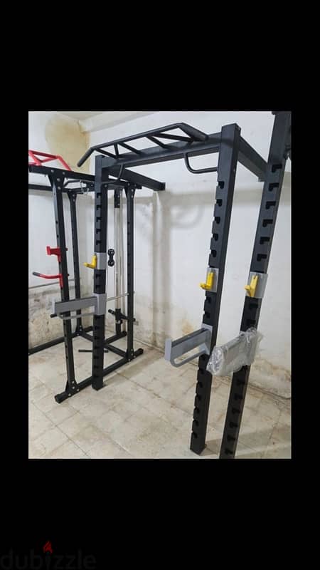 wall squat rack, laser cut 1