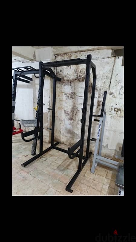 squat rack, heavy duty 1