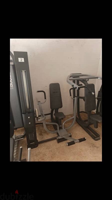 chest press precor , like new 1