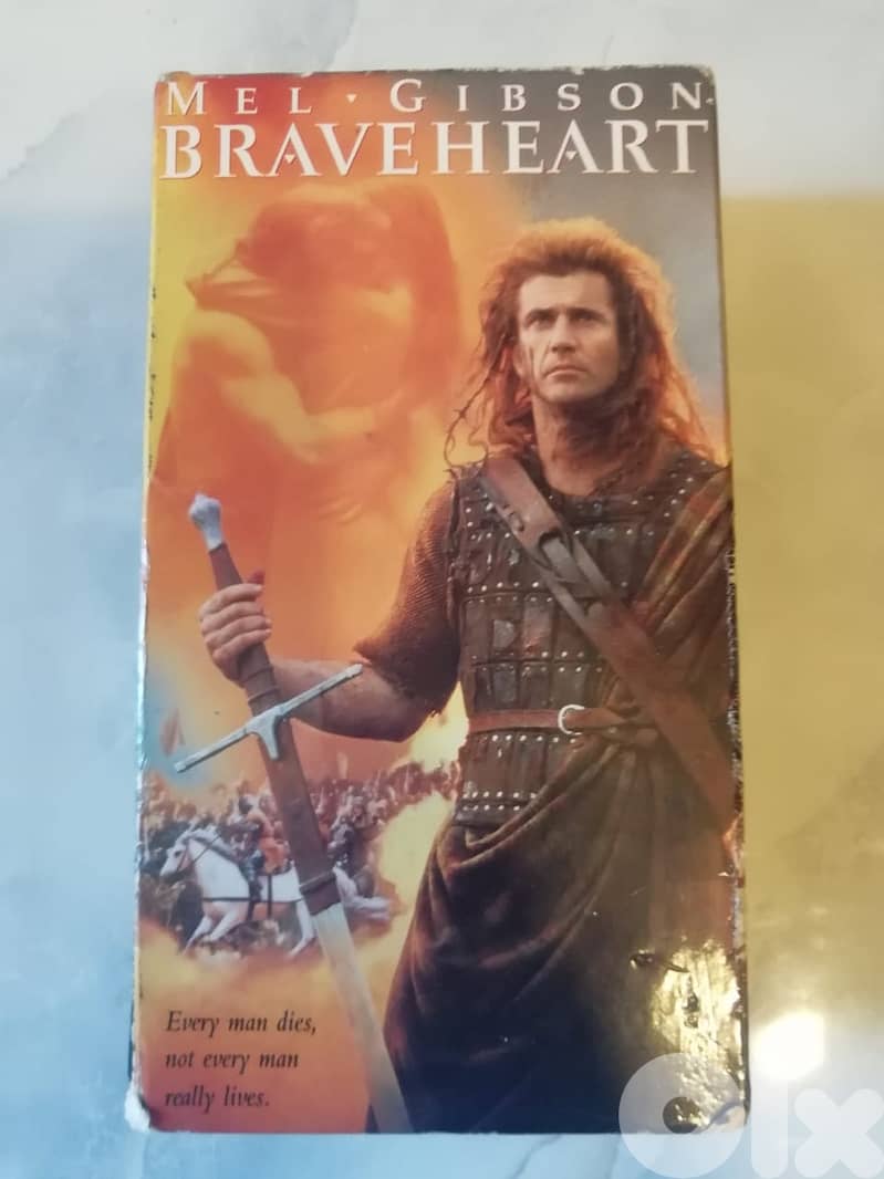 Brave heart double original  VHS cassette tape 2