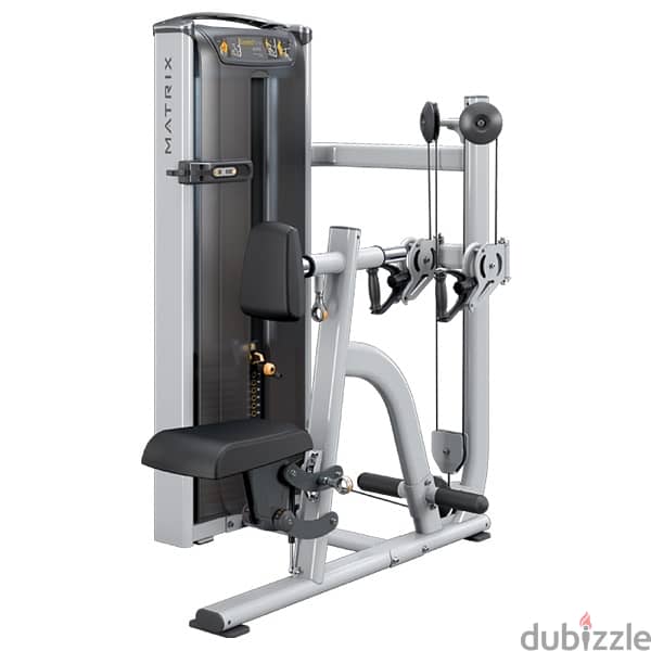 back row, precor (like new) 0