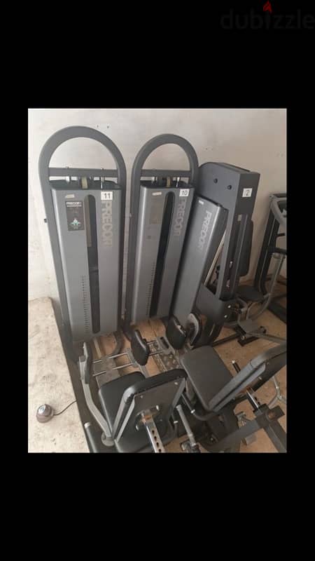 abduction adduction machine, precor (like new) 1