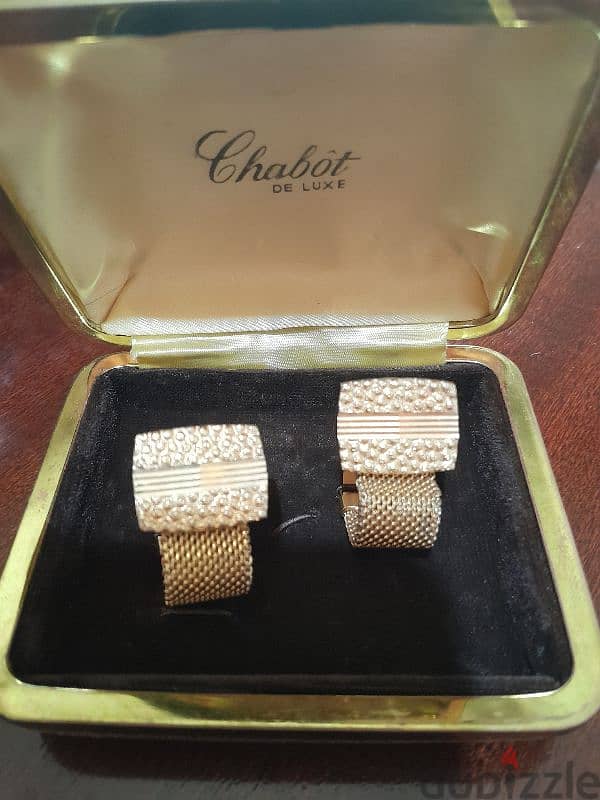 Vintage Chabot Paris Cufflinks 0