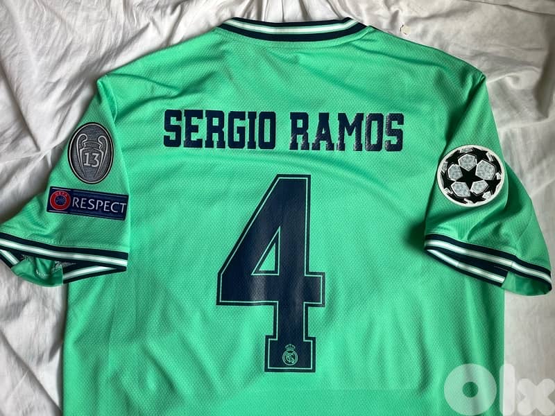 Real Madrid Sergio ramos away jersey 2019 0