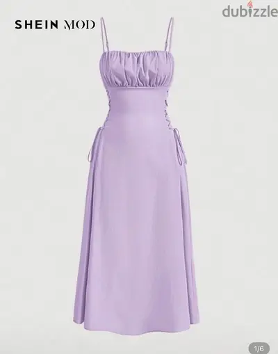 lilac dress from shein mod