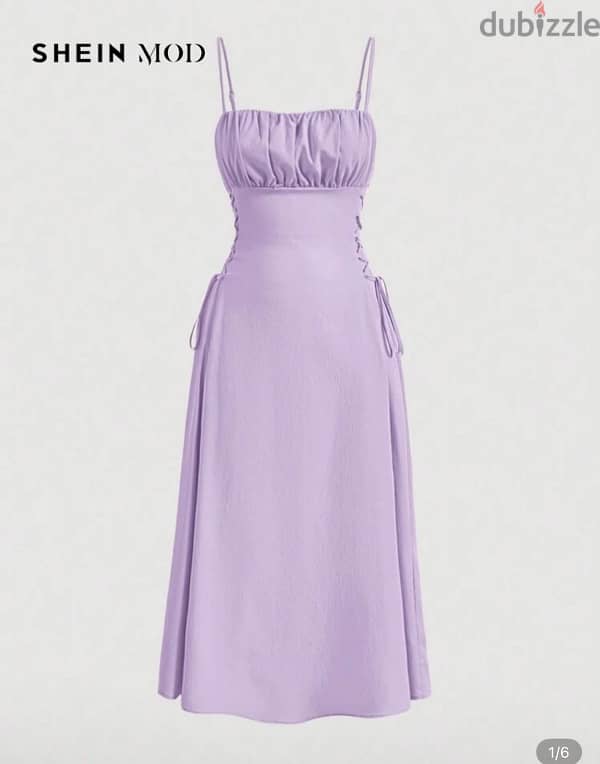 lilac dress from shein mod 0