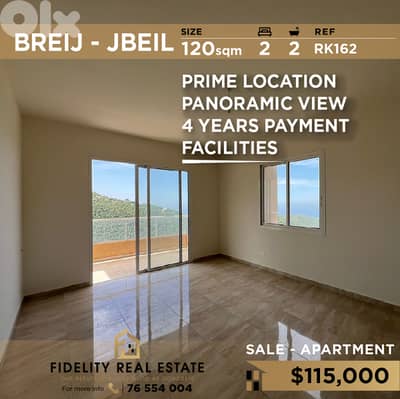 Apartment for sale in Breij RK162  شقة للبيع في بريج