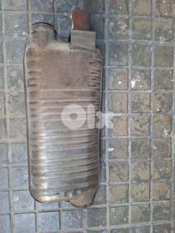 Mercedes exhaust 0