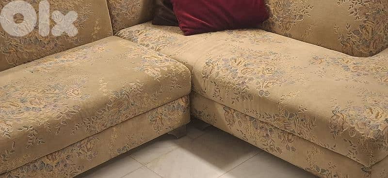 L shape sofa 250 cm×180 cm 5