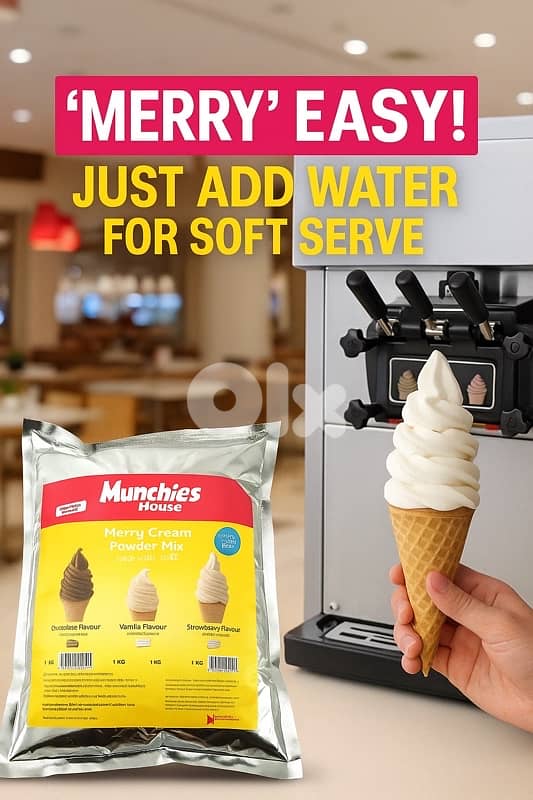 Commercial Three-Flavor Merry Cream Machine 4