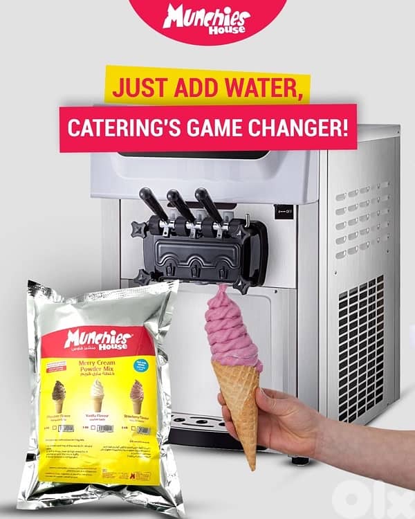 Commercial Three-Flavor Merry Cream Machine 5