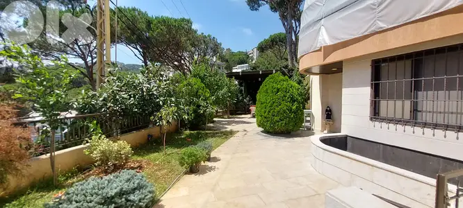 4 bedroom apartment+ 200m2garden+5 parkings 4 sale in Broumana- برمانا