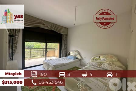 Mtayleb 190m2 | Furnished | Prime Location | View | MJ |