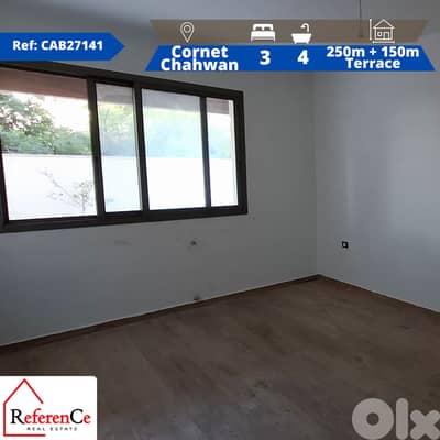 Luxury apartment in Cornet Chahwan شقة فاخرة للإيجار في قرنة شهوان