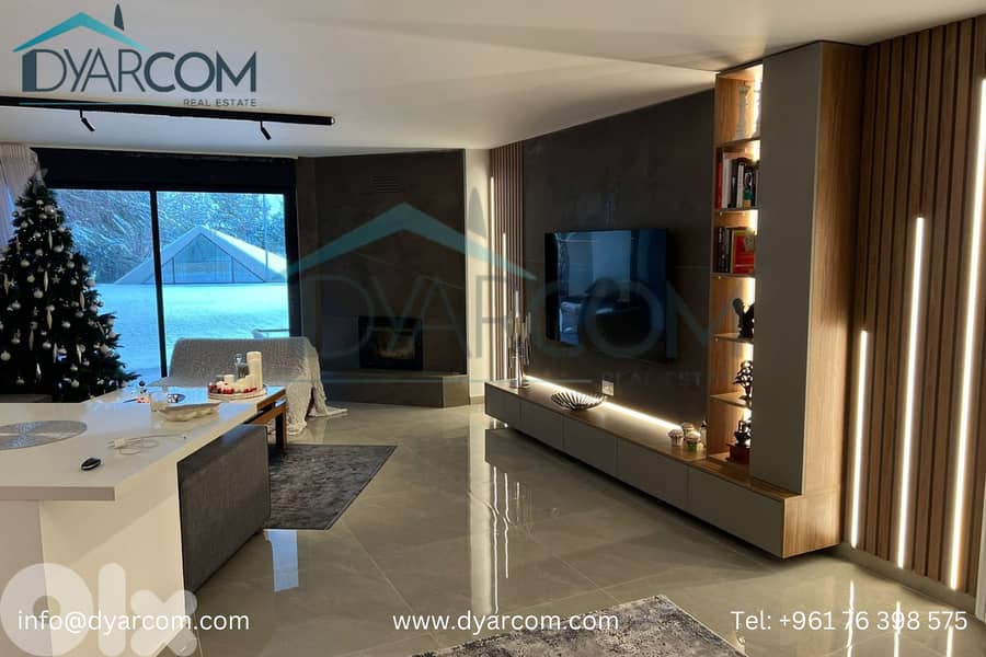 DY2542 - Kfardebian Tilal Faqra Furnished Chalet for Sale! 1