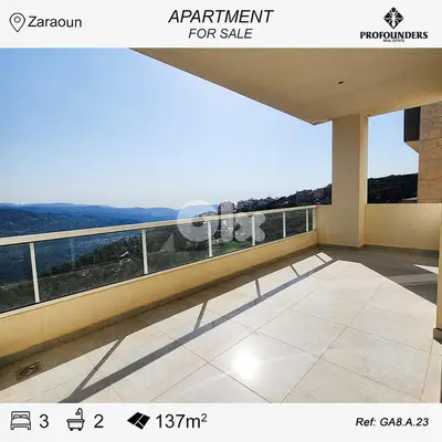 Apartment for Sale in Zaraoun شقة للبيع في زرعون