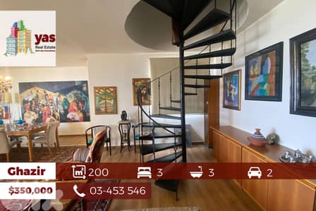 Ghazir200m2 | 40m2 Terrace | Excelent Condition | Open Sea View | PA |