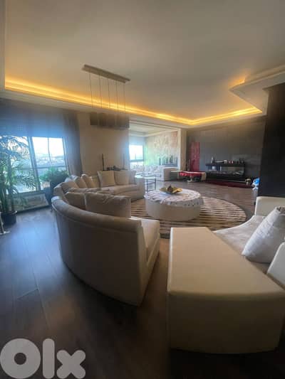 LUXURY APARTMENT FOR SALE IN MANSOURIEH(280SQ) FULLY FURNISHED(MA-388)