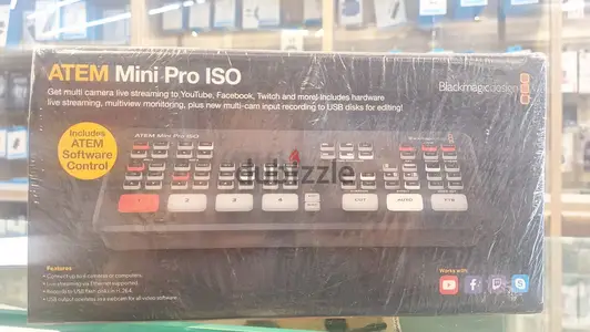 BLACKMAGIC DESIGN ATEM MINI PRO ISO Great & Last offer