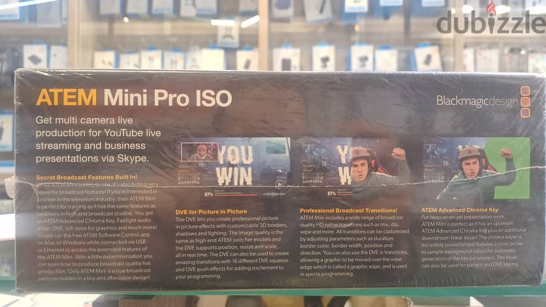 BLACKMAGIC DESIGN ATEM MINI PRO ISO Great & Last offer 1