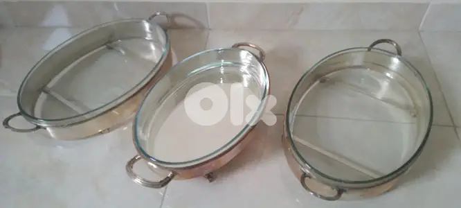 silver plated kitchen ware
