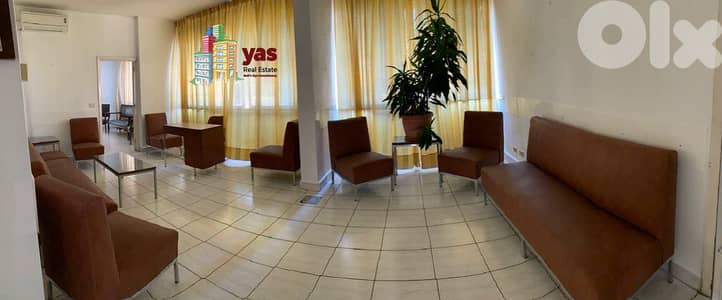 Kaslik 60m2 | Office | Rent | Well Maintained | Prime Location | EH