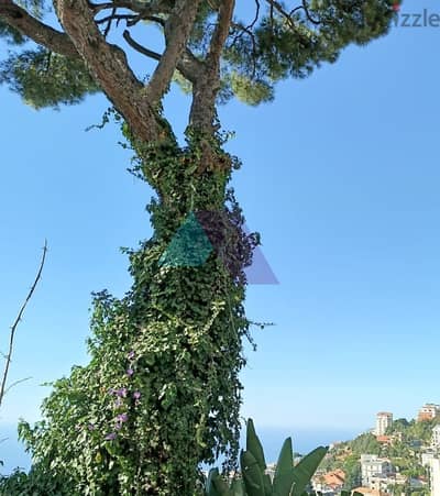 A 885 m2 Land +Sea view for sale in Beit Mery -  بيت مري