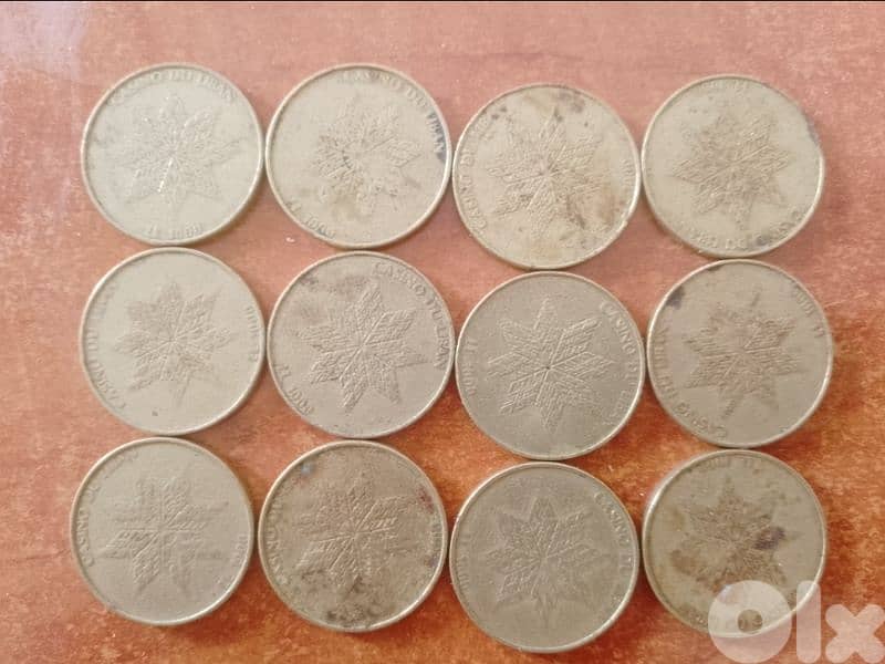 VINTAGE TOKEN CASINO LIBANON 0