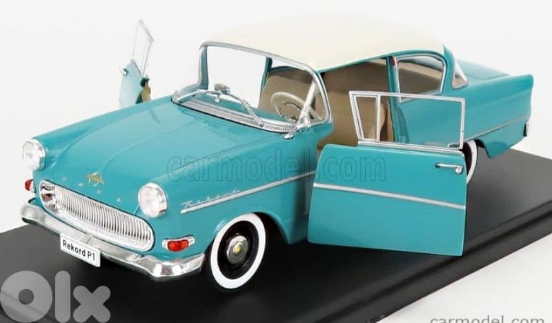 Opel Olympia Rekord 1957  diecast car model 1;24 5