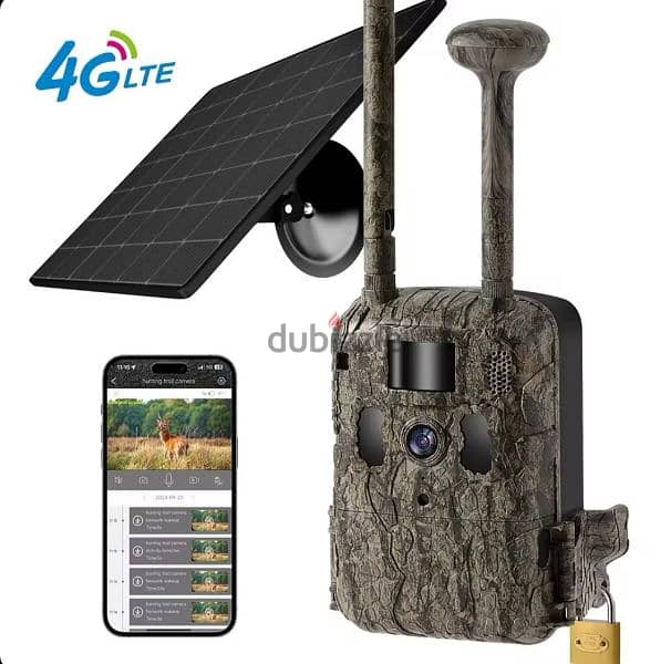 JerderFo Hunting Camera 4G LTE 24000mAh 0