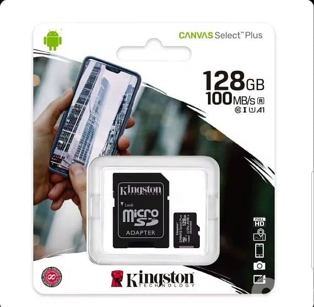 Kingston Micro SD 128GB Class 10 1