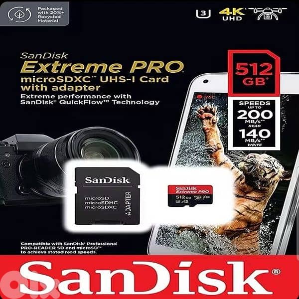 SanDisk Extreme Pro MicroSD UHS 0