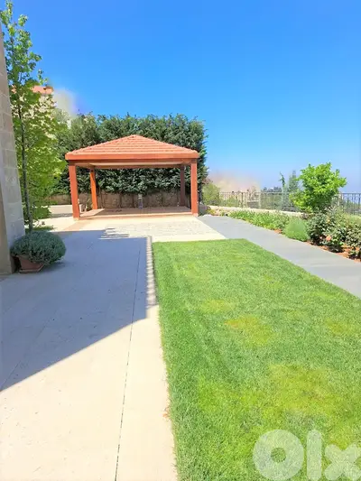 Brand New Furnished Triplex Villa+Garden 4 rent in Bikfaya -  بكفيا