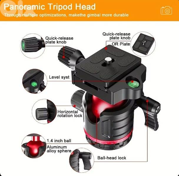 Professional Tripod Monopod for phone and DSLR 2