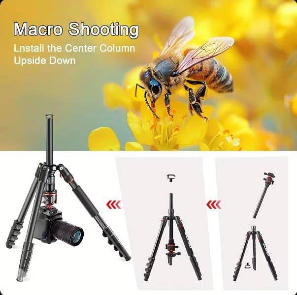 Professional Tripod Monopod for phone and DSLR 3