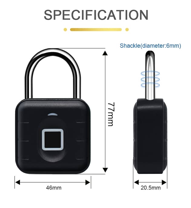 Fingerprint Padlock / Password Padlock 2