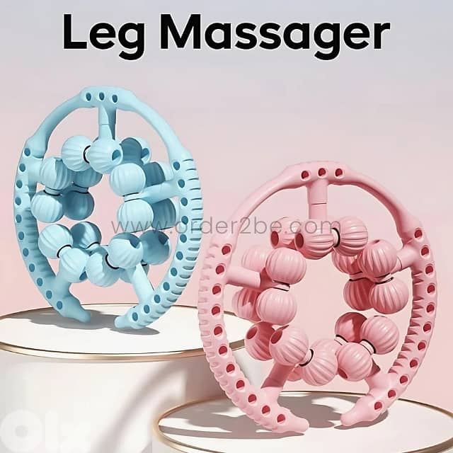 20-Wheel Handheld Massager – 360° Rollers w/ Adjustable Clamp 5