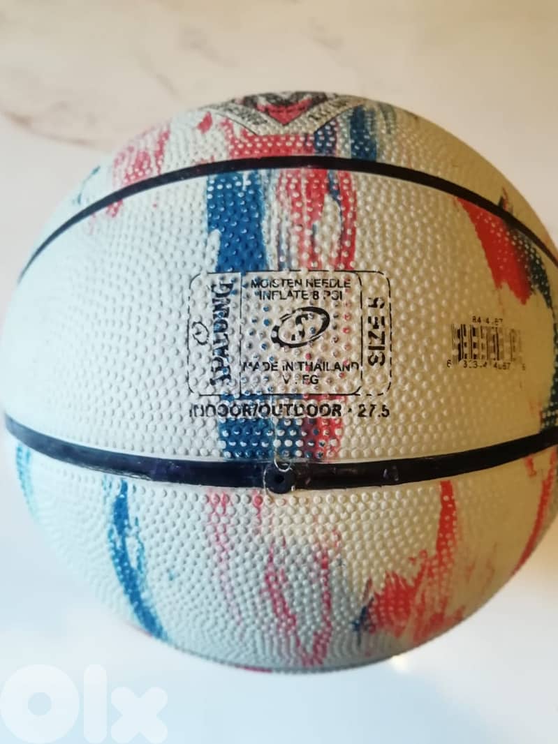 Spalding marble basketball size 5 1