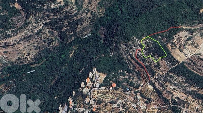6800m Land Agriculture 5% one floor construct Boutme Chouf Mokhtara 0
