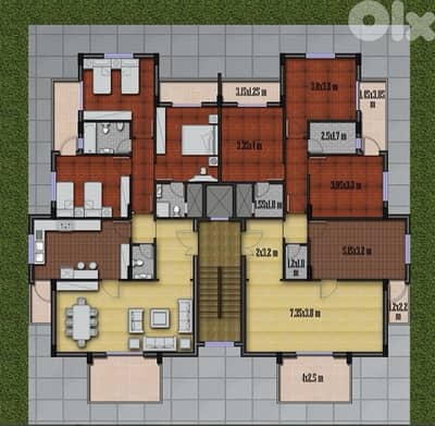 Apartment for sale ready to move located  Kfarhata zgharta