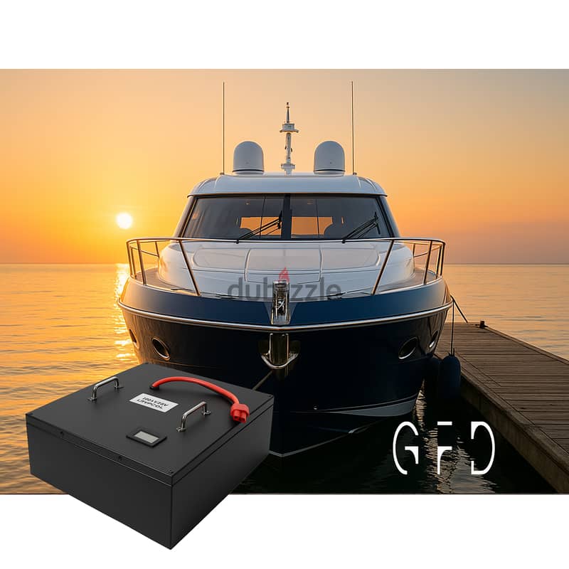 12V 24V 48 Deep Cycle Lithium Battery for Off-Grid Yacht Power Systems 0