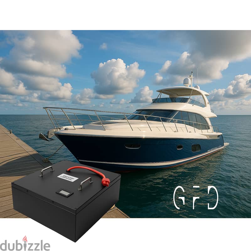 Marine-Grade 12V 24V 48V Industrial LiFePO4 for Yacht Solar Systems 0