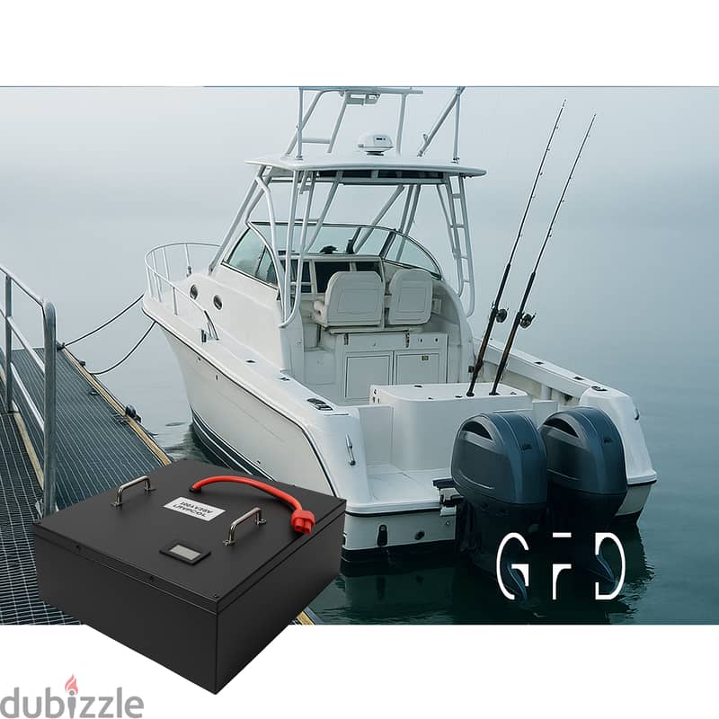 Deep Cycle Marine Industrial LiFePO4 for Overnight Solar Backup 0